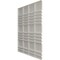 Ekena Millwork 19 5/8in. W x 19 5/8in. H Stacked EnduraWall Decorative 3D Wall Panel Covers 2.67 Sq. Ft. WP20X20SDCSV - alternate 4